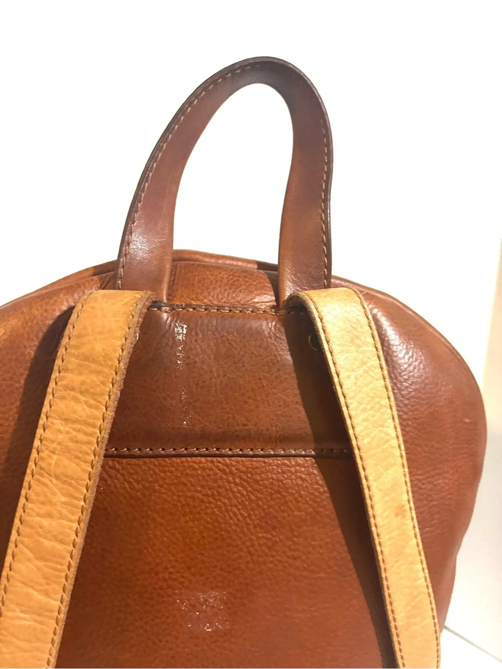 Madewell Leather distressed Backpack